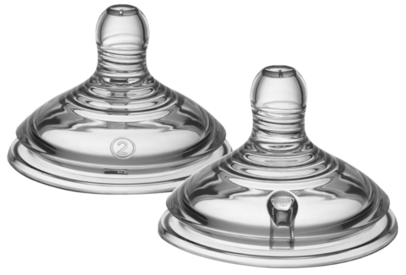 Tommee Tippee Tetina Natural Start Flujo Medio +3 Meses 2 uds