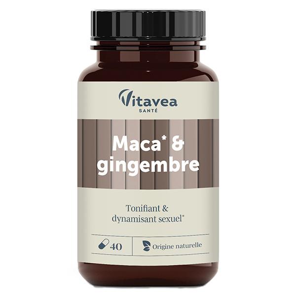 Les Essentiels Tonifiant et Dynamisant sexuel Maca & Gingembre 30 gélules 3