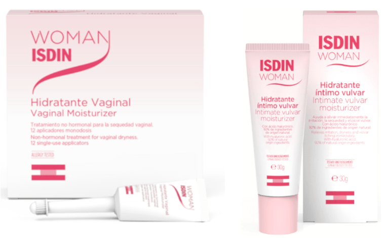 Isdin Woman Hidratante Vulvar 30 ml + Hidratante Vaginal Íntimo 12x6 ml