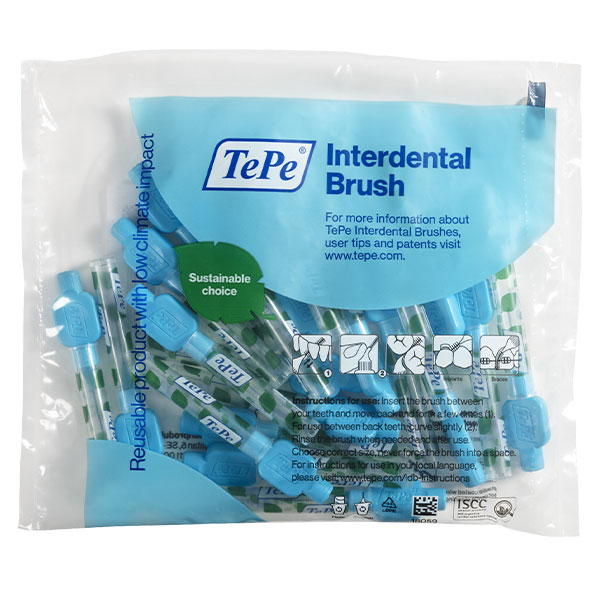 Brossette Interdentaire Eco-Responsable ISO 3 / 0,6mm 20 brossettes