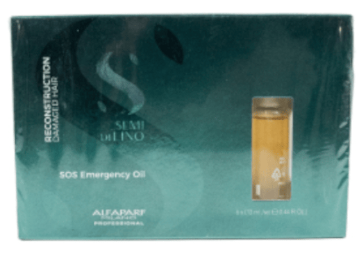 Alfaparf Semi Di Lino Ampollas de Aceite para Cabello Dañado 6x13 ml
