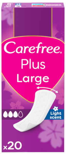 Carefree Protege Slip Plus Large Light 20 Uds