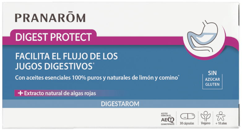 Pranarom Digest Protect 30 Cápsulas