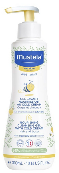 Mustela Gel De Baño Nutritivo Al Cold Cream 300ml