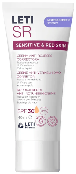 Leti Crema Letisr Anti Rojeces Correctora Spf30 40 Ml - Imagen 3