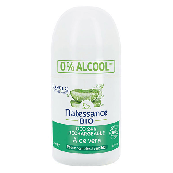 Déodorant Bio Rechargeable 24h Aloe Vera Roll-On 50ml 4