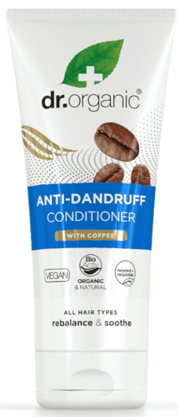 Dr. Organic Acondicionador Anticaspa de Café 200 ml