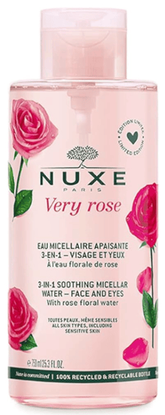 Nuxe Very Rose Agua Micelar 3 en 1 Calmante 750ml