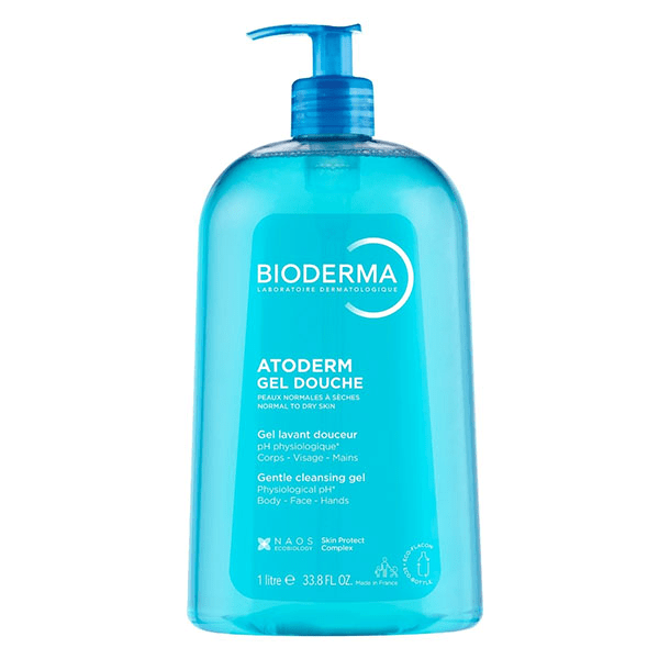Atoderm Gel Douche Sans Savon Peaux Sèches Famille 1L 4