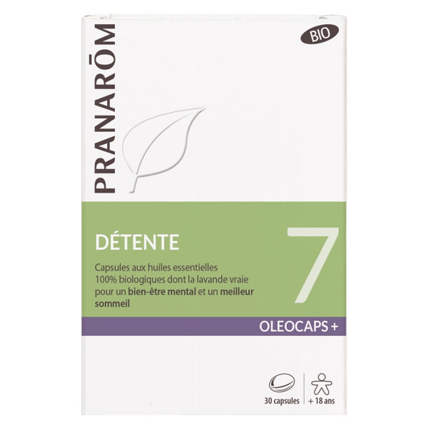 Oleocaps 7 Détente Bio 30 capsules 3