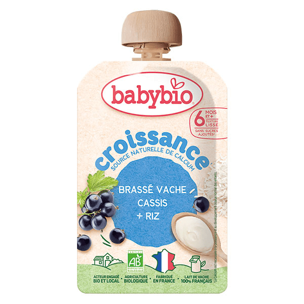 Brassé vache Cassis Riz - Croissance - 100g 3