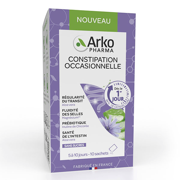 Arkogélules Constipation Occasionnelle 10 sachets 3