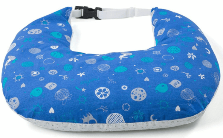 Nuvita Cojín de Lactancia con Sujeción Dreamwizard Azul