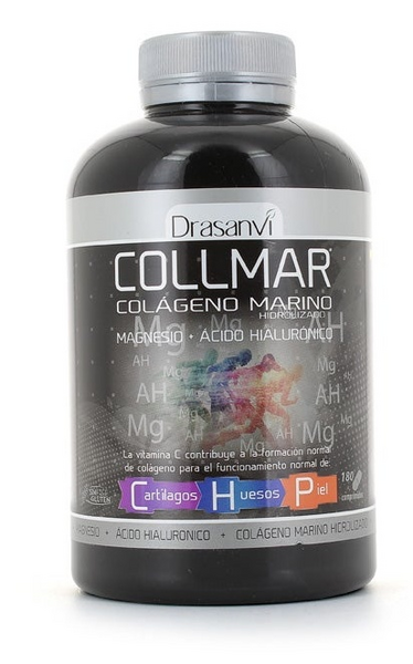Collmar Colágeno Marino + Magnesio + Ac. Hialurónico 180 Comprimidos