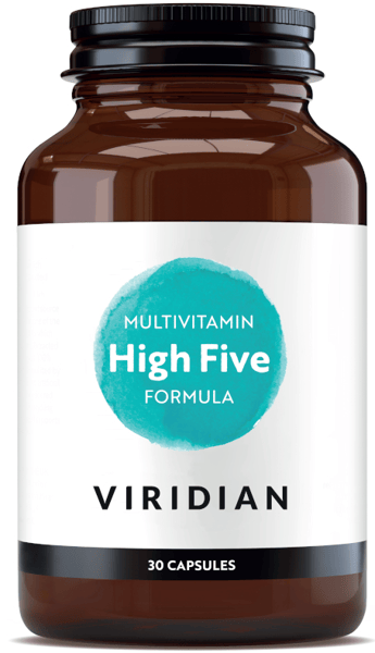 Viridian High Five Multivitaminas y Minerales 30 Cápsulas