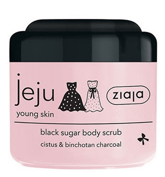 Ziaja Jeju Exfoliante Corporal de Azúcar Negro 200 ml