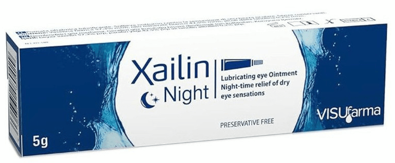 Xailin Night Ungüento Oftálmico Lubricante 5 gr