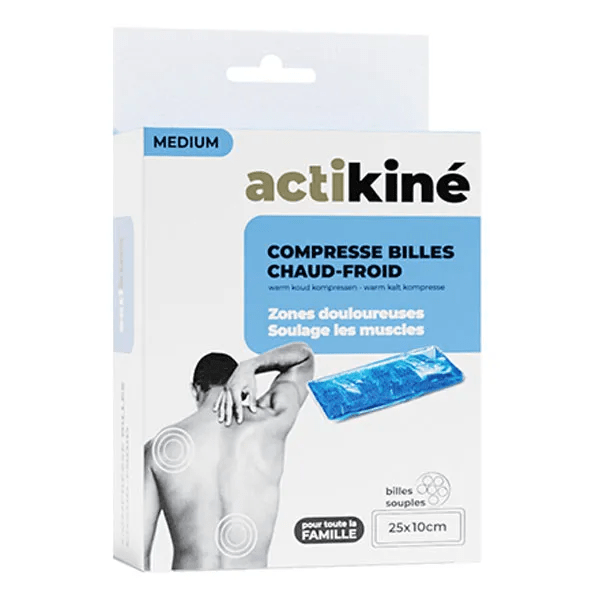 Actikiné Compresse Chaud Froid Multizone Médium 10 x 25 cm 2
