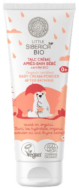 Natura Siberica Crema En Polvo Para Bebés Después Del Baño 75ml