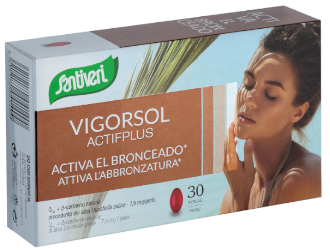 Santiveri Vigor Sol Actif Plus 30 Perlas