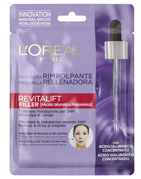 L'Oréal Revitalift Filler Mascarilla de Tejido Rellenadora 1 Ud
