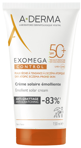 a-derma exomega control crema spf50 150 ml