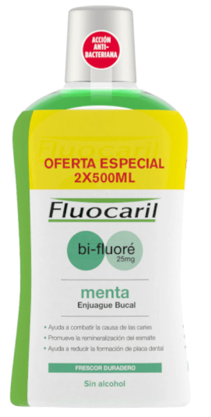 Fluocaril Bi-Fluoré Enjuague Bucal Anticaries 2X500ml