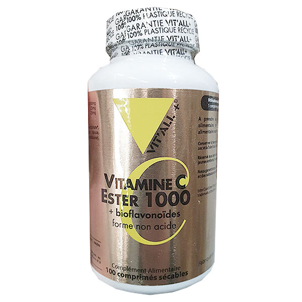 Vitamine C Ester 1000 100 comprimés sécables