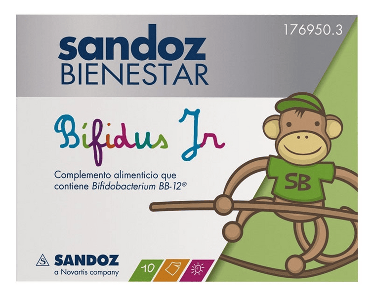 Sandoz Bienestar Bífidus Jr 10 Sobres
