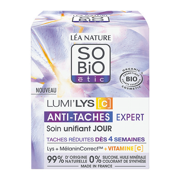 So'Bio Étic Lumilys C Soin Unifiant Jour Éclat Anti-Tâches Bio 50ml 3