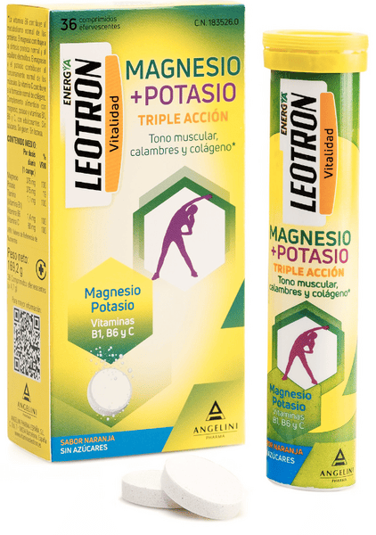 Leotron Magnesio + Potasio 30 Comprimidos