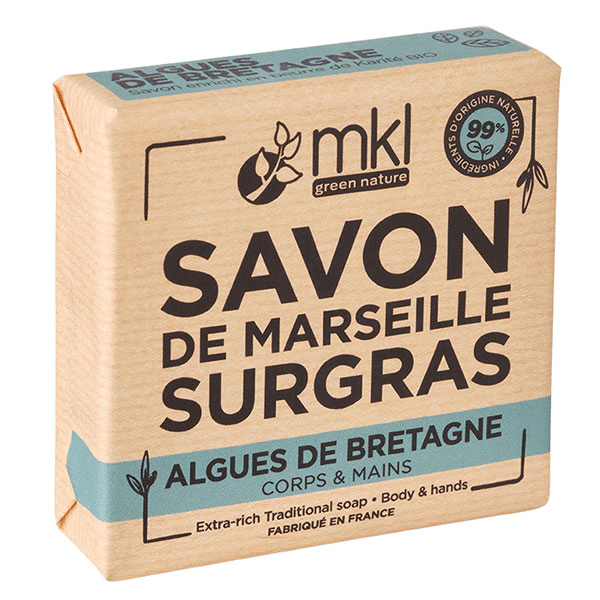 Savon de Marseille Algues de Bretagne 100g 4