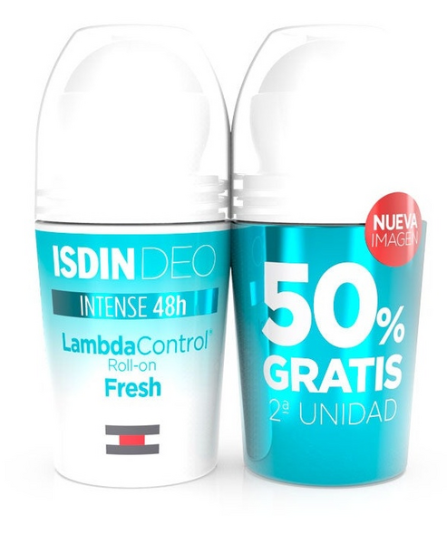 Isdin Lambda Desodorante Roll-On Duplo 2x50ml