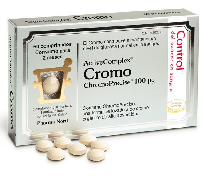 ActiveComplex® Chromium ChromoPrecise 60 Comprimidos