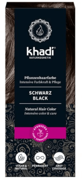 Khadi Negro Tinte Natural Intenso - Imagen 4