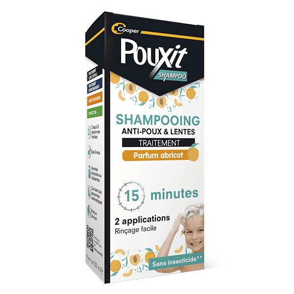 Shampooing Parfum Abricot Traitement Anti-poux et Lentes 100 ml 5