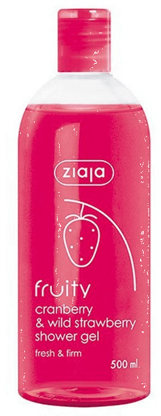 Ziaja Fruity Gel de Baño Arándano Rojo y Fresa Silvestre 500ml