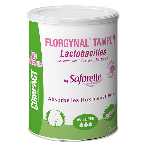 Protections Tampon Florgynal Probiotique Super Avec Applicateur 9 unités 5