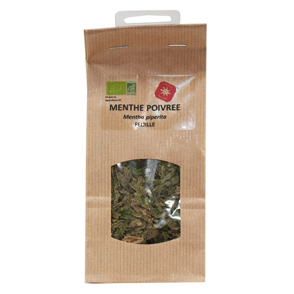 Tisane Menthe Poivrée Feuille Bio 30g