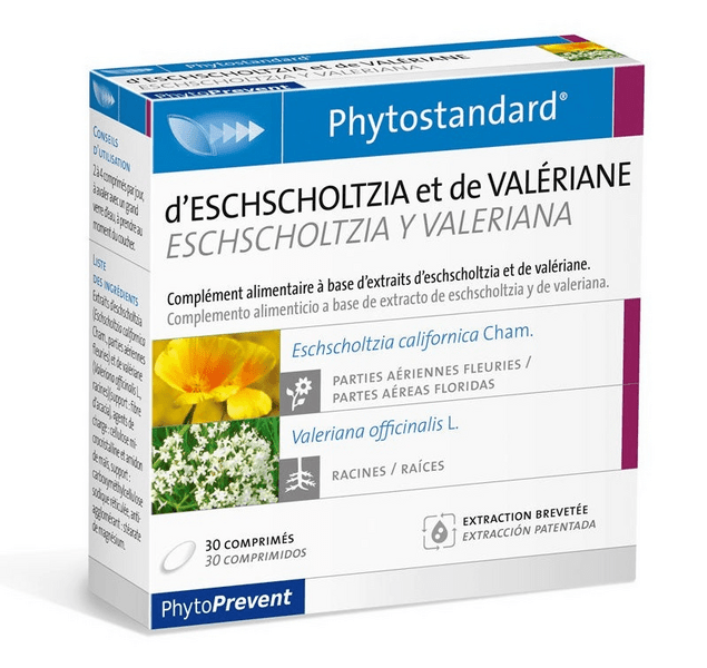 Pileje Phytostandard Eschscholtzia Y Valeriana 30 Comprimidos