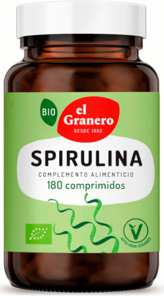 El Granero Integral Spirulina Bio 180 Comprimidos De 500 Mg