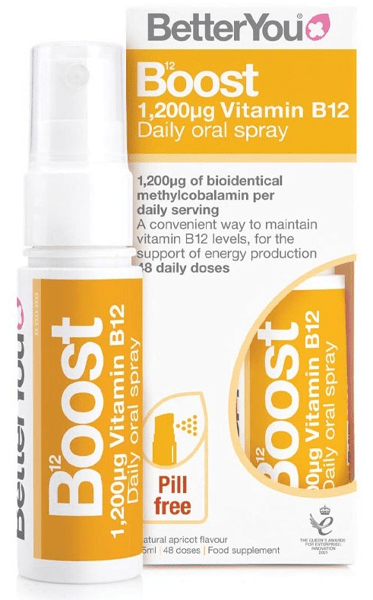 Betteryou Verde/Rojos Better You Boost Vitamina B12 Spray Oral 25 Ml