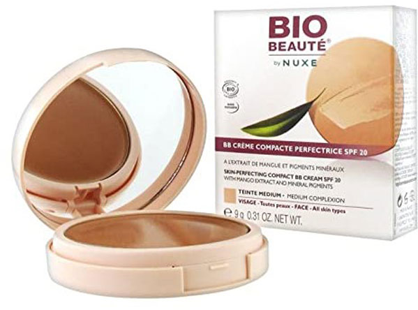 Nuxe Bio Beauté BB Cream Compacta Perfeccionadora SPF20 Tono Medio