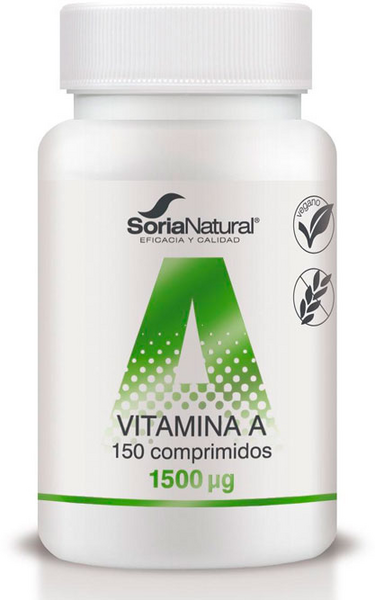 Soria Natural Vitamina A Liberación Sostenida 150 Comprimidos