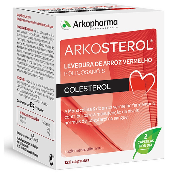 Arkopharma Arkosterol Levadura Roja de Arroz 120 Cápsulas