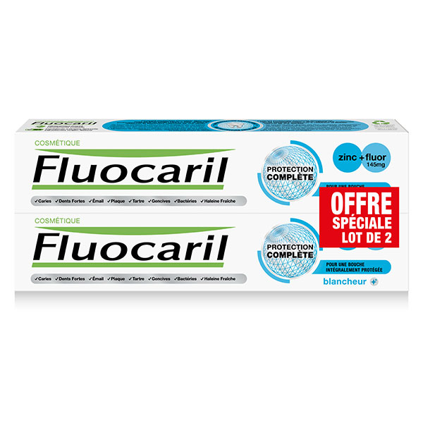 Protection complète blancheur 2x75ml