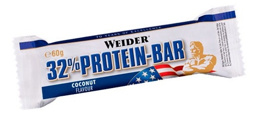Weider Barrita 32% Protein Bar Coco 1 Ud 60 Gr