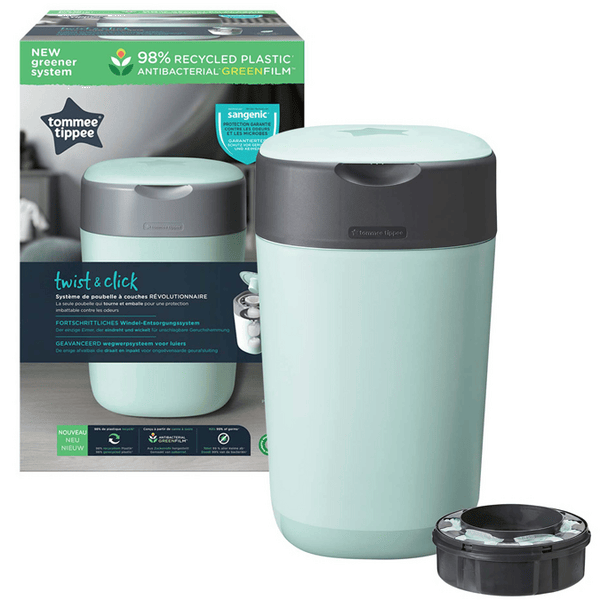 Tommee Tippee Verde Sangenic Twist&Click Contenedor Pañales