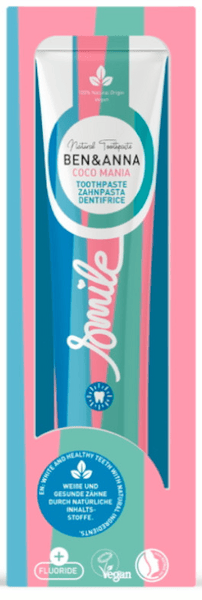 Ben&Anna Toothpaste Coco Mania Pasta De Dientes Natural 75 Ml - Imagen 2