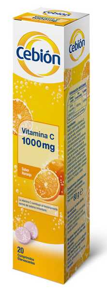 Cebion Vitamina C 1000 Mg Defensas 20 Comprimidos